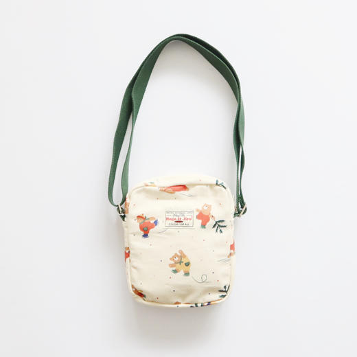 HUJI祤集Toast斜挎包插画溜冰熊熊 商品图1