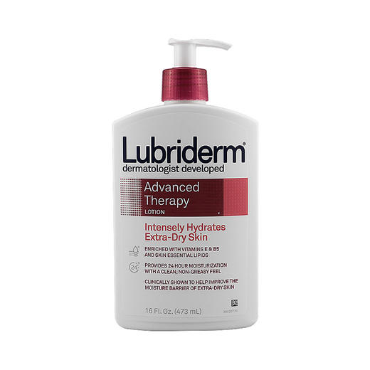 美国强生lubriderm润肤身体乳473ml 商品图0