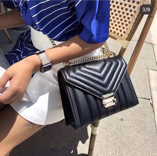 美现清仓！顾佳同款！MK专柜款大号Whitney羊皮 商品图3