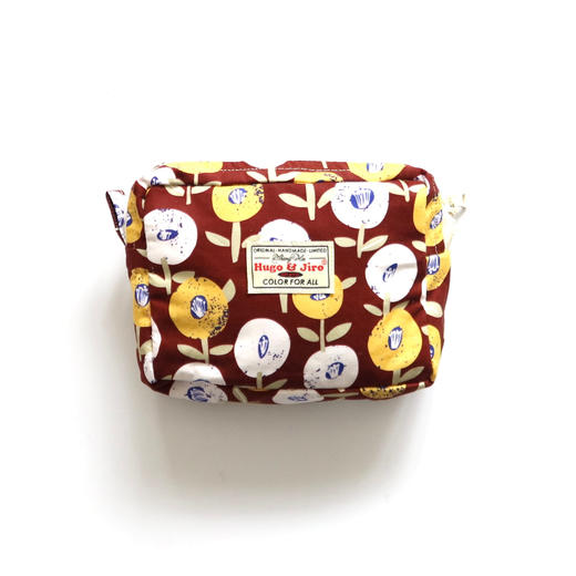 HUJI祤集Motley收纳包插画小可爱花花 商品图3