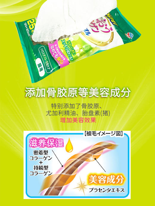 joypet免洗香波湿巾猫咪用品 商品图3