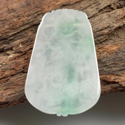 派瑞翡翠 翡翠挂件 糯冰种 飘翠 商品图1