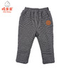 棉果果秋冬季男童千鸟格夹棉收口长裤M412200819667 商品缩略图0