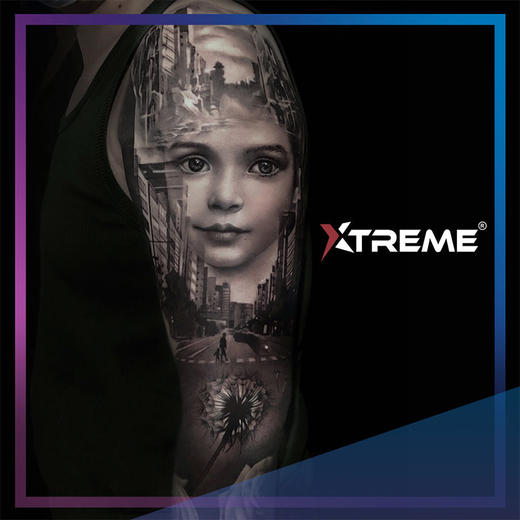 硬核极限彩色色料 冷色系列 专业纹身专业纹身色料 商品图2