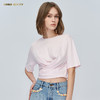 Miss Sixty纯棉绣花设计感上衣交叉绑带ins潮亲肤短袖T恤692SJ8470000 商品缩略图0