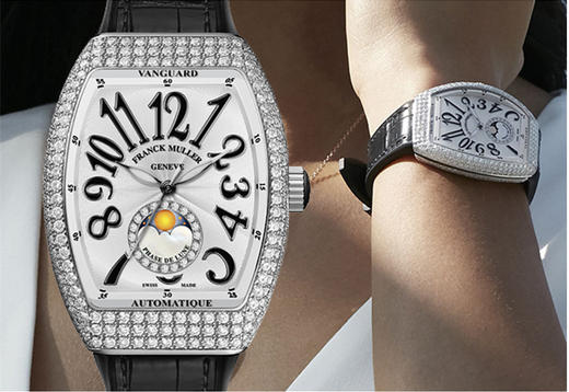 法穆兰 Franck Muller 镶钻满天星女表 V32 SC AT FO LD CD 1R AC NR 商品图1