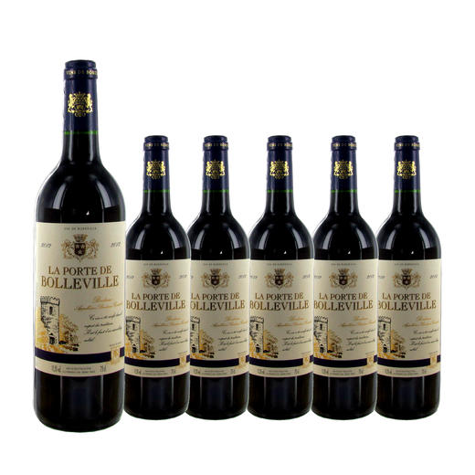 【整箱购买】波里维利亚之门红葡萄酒 La Porte de Bolleville 750ml*6 商品图0