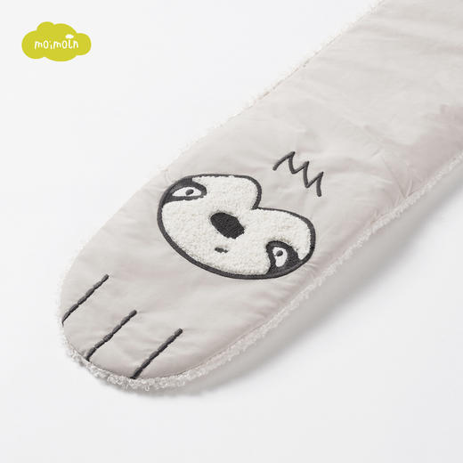 moimoln小云朵男女宝宝围巾经典卡通动物刺绣设计秋冬保暖围脖LOW1IZMF12 商品图3