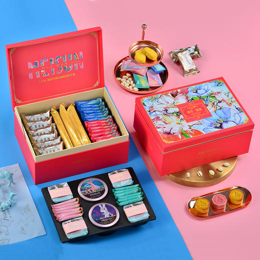 香港美诚礼尊享·如意西饼礼盒921g装春节礼品多口味曲奇饼干尊享如意年货伴手礼 商品图1