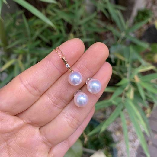 【闭眼入】8.5毫米上品Akoya珍珠耳钉 商品图2