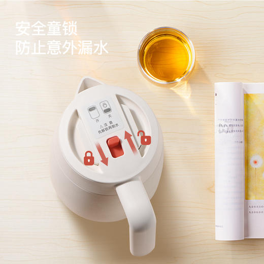 zolitt暖水壶家用办公室小型304不锈钢真空保温壶开水壶1000ml 商品图2