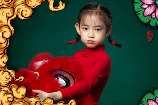 红红火火过大年之《舞狮》 商品图0