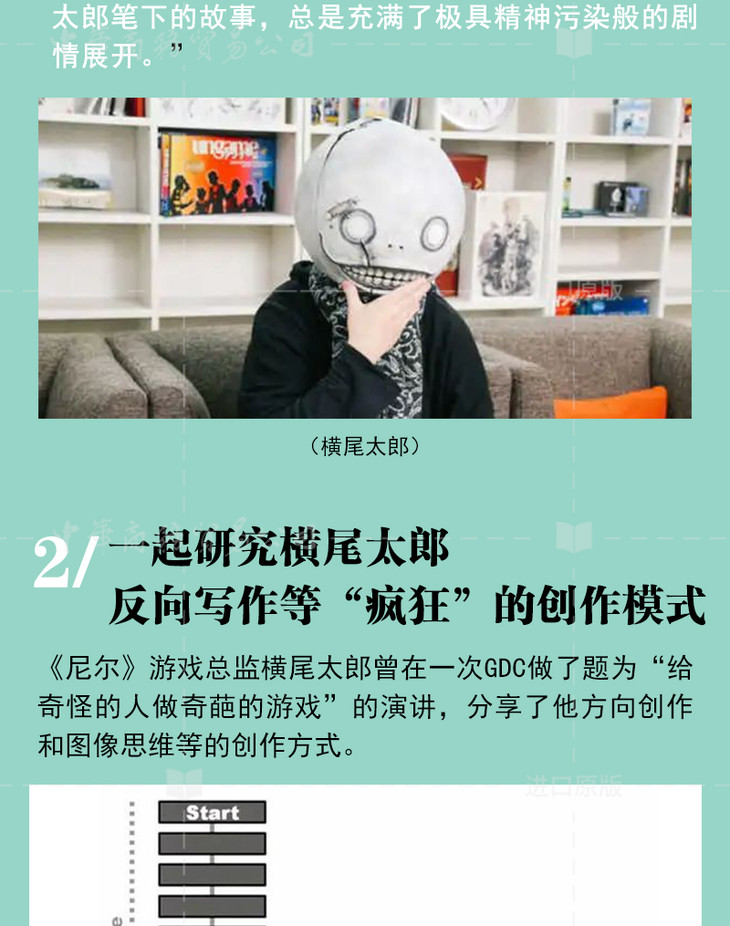 中商原版横尾太郎奇异作品集从龙背上的骑兵到尼尔机械纪元英文原版