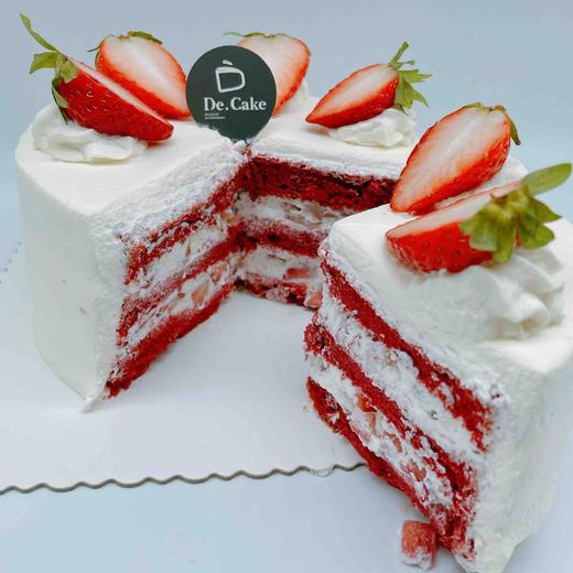 草莓红丝绒-8寸 商品图0