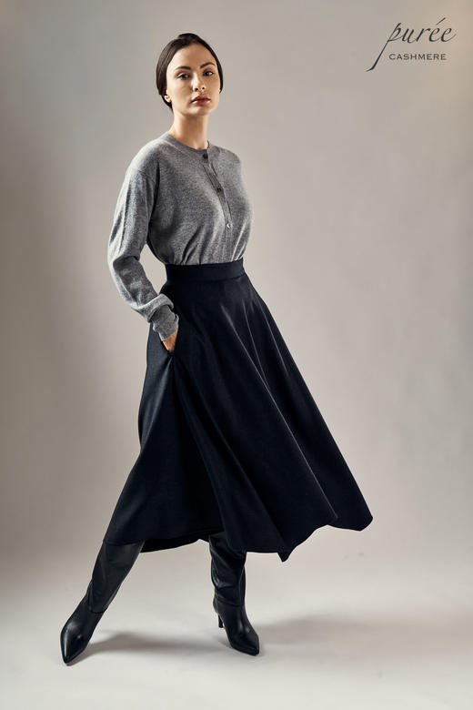 #1992「2-WAY CARDIGAN」100% CASHMERE 精细羊绒两穿开衫 商品图4