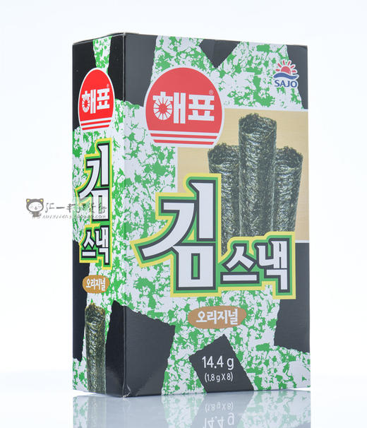 KJ 泰国进口零食品海牌海苔卷2克*8支脆紫菜即食原味鱿鱼味烤海苔（无货） 商品图2