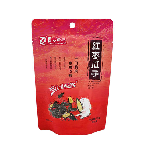 真心瓜子110g焦糖红枣核桃