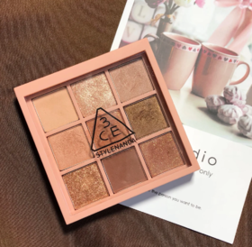 【韩国3CE眼影盘】 over take九宫格眼影盘 高级配色 百搭神器