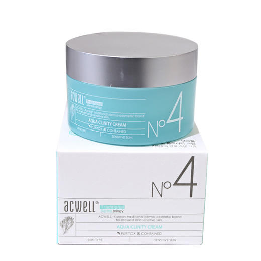韩国Acwell艾珂薇N4面霜 温和保湿锁水 不油腻 50ml 舒缓保湿“小蓝瓶”，卓效修护 商品图2
