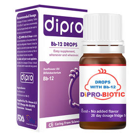 dipro迪辅乐益生菌科汉森bb-12婴幼儿宝宝新生婴儿童调理肠胃滴剂