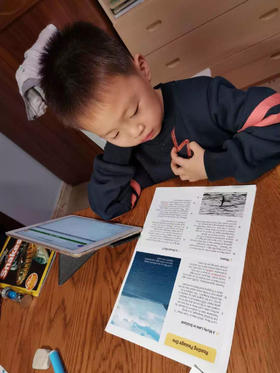  5岁半Darren挑战KET考试 - 看原版精读怎么教的？ 