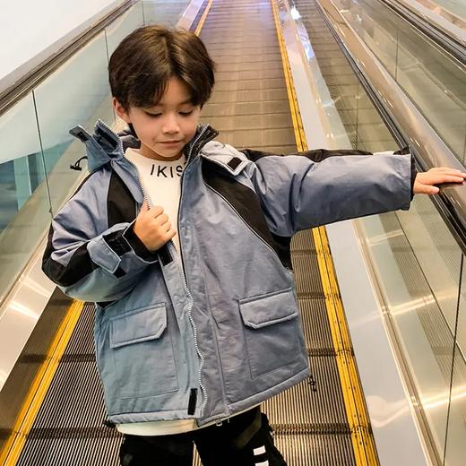 TQS-1272冬装新款加绒加厚洋气派克服外套 商品图2