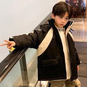 TQS-1272冬装新款加绒加厚洋气派克服外套