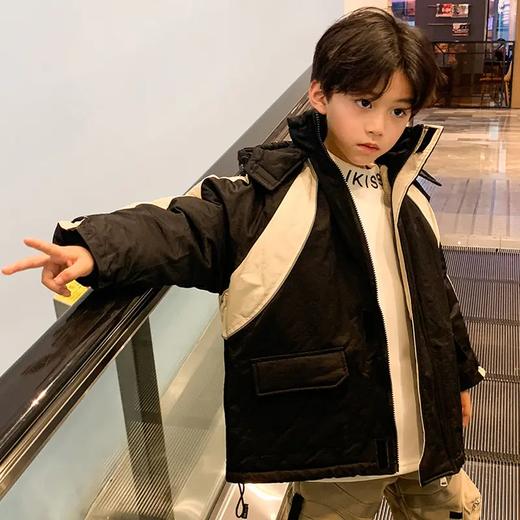 TQS-1272冬装新款加绒加厚洋气派克服外套 商品图0