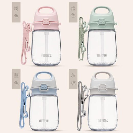 膳魔师萌趣猪猪吸管杯BBSA-370370ml 商品图4