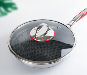 康巴赫四代平底不沾煎锅32cm大勺炒菜锅