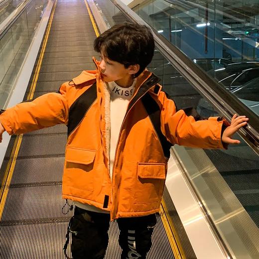 TQS-1272冬装新款加绒加厚洋气派克服外套 商品图3