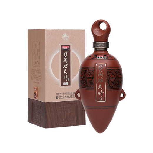 彩陶坊天时月亮 53度 500mL 陶香型白酒（新老包装随机发货） 商品图2