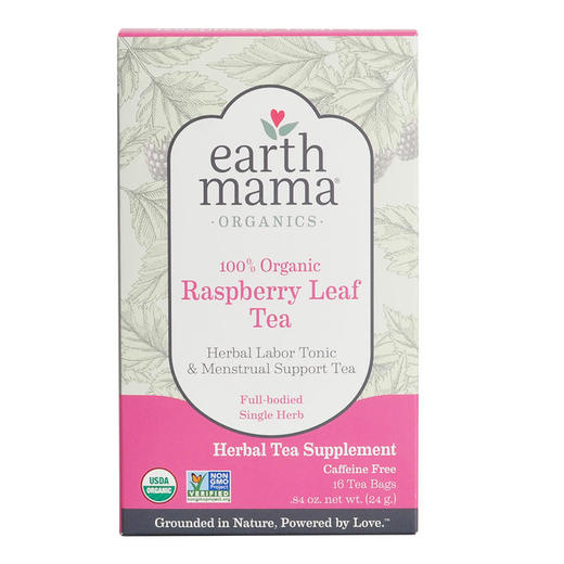 美国原装Earth Mama地球妈妈有覆盆子茶（16包/盒） 商品图0