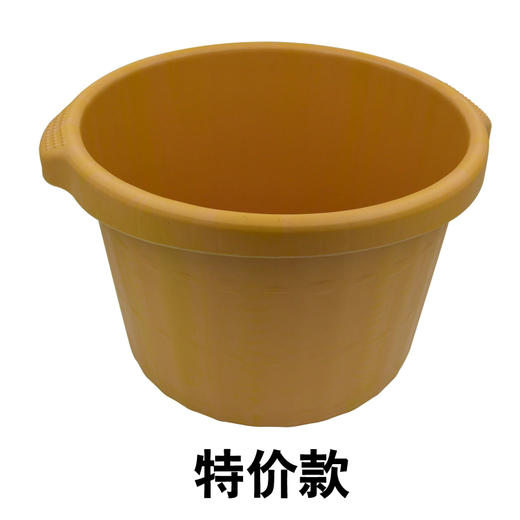 塑料泡脚桶塑料洗脚盆洗脚桶泡脚加厚耐摔按摩实用足浴足疗美甲用 商品图2