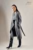#1212「SQUARED WRAP COAT」85% WOOL 15% CASHMERE 高级灰独有翻领大衣 商品缩略图13