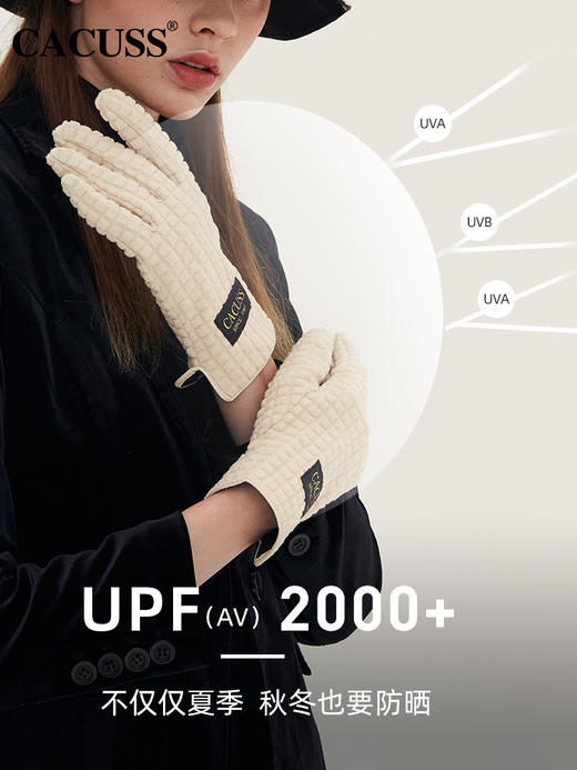 【触屏手套】小格格双面绒锁温手套冬天女士保暖加厚触屏加绒百搭骑行 商品图2