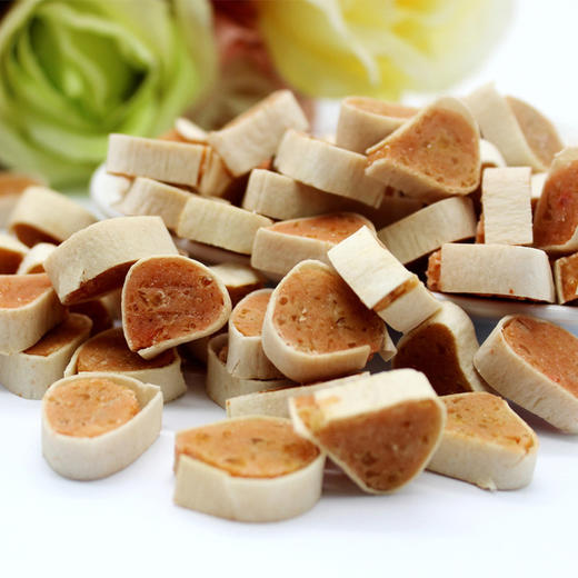 蛋白鸡肉鳕鱼寿司卷800g宠物零食 补钙狗狗零食 零食 休闲 商品图4