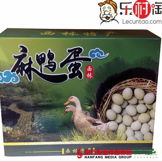 【全国包邮】广西  西林麻鸭蛋 30枚/箱（72小时内发货） 商品图0
