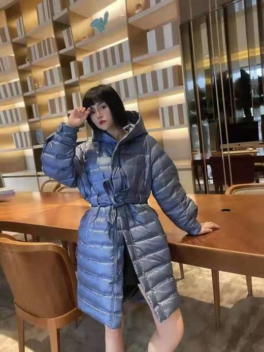 花雨伞女装羽绒服by9002-888简约气质中长款