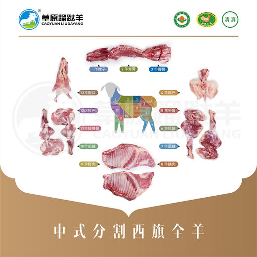 中式分割西旗全羊 商品图0