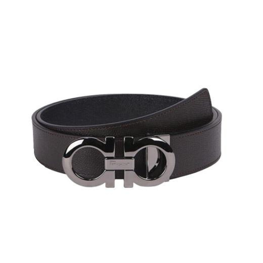 【二】FERRAGAMO 菲拉格慕 男士腰带双面用可裁剪皮带裤带 棕色 67 5542 689112 商品图0