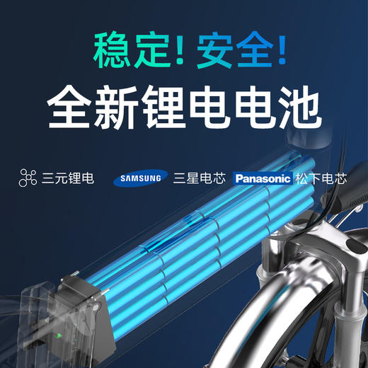 正步折叠电动车锂电池48V12AH内置便携式大容量电瓶14AH官方原装 商品图2