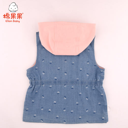 棉果果春秋季女童马夹马甲M122171221101 商品图1