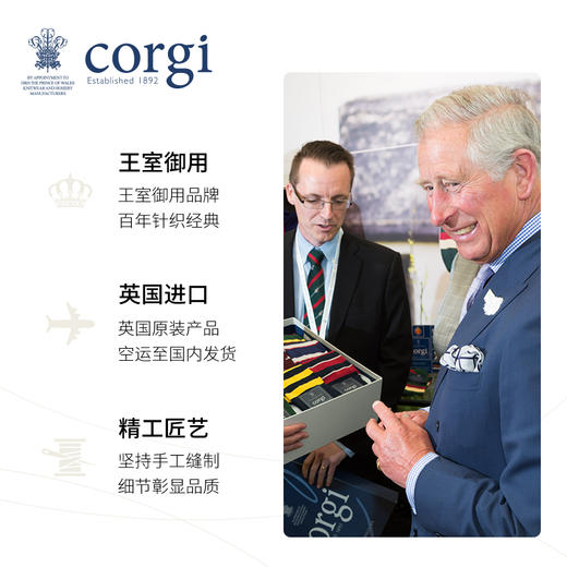 CORGI柯基英国进口BBC Docter Who透气中筒袜秋冬季男女同款中长袜男女同款 商品图4