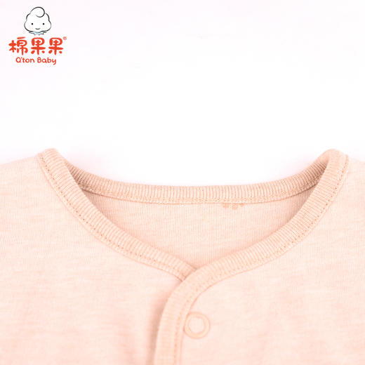 棉果果春秋款新疆彩棉纯棉男童女童磨毛汗布挂里马夹M101171121037 商品图1