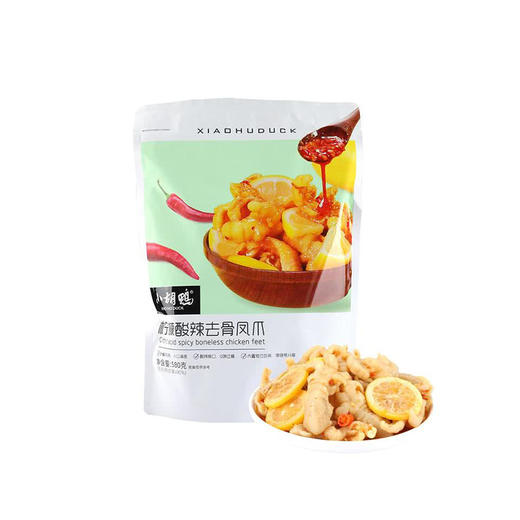 MM 山姆 小胡鸭（Xiao Hu Duck）柠檬酸辣去骨凤爪 580g 商品图0