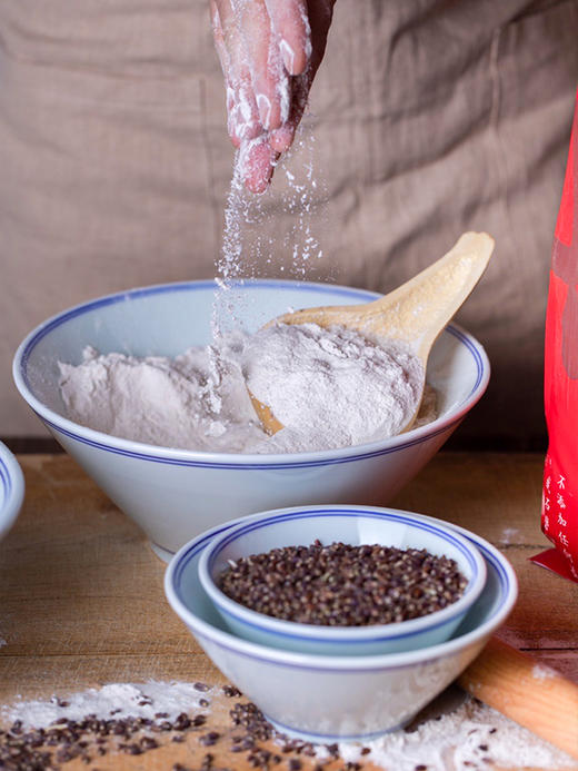 有机褐麦面粉全麦工艺麦饭石低速研磨不添加任何添加剂麦香十足可做