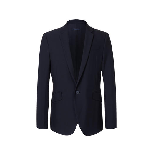 HIM漢崇  男士免烫宴会修身西服上班商务正装职业单西服 商品图4