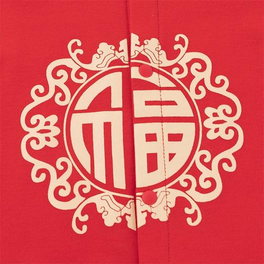 贝贝怡满月服婴儿服春秋长袖中国风宝宝连体衣哈衣BB1258 商品图8