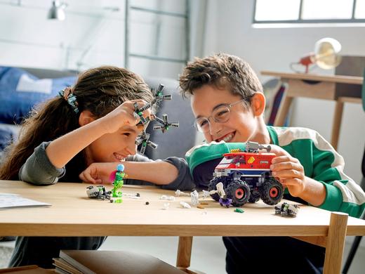 乐高LEGO 蜘蛛侠巨轮车大战神秘客76174 商品图2